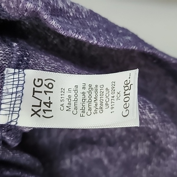 Dark blue long sleeve girls extra large xl t shirt - Picture 5 of 6